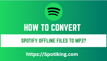 How to Convert Spotify Offline Files to MP3? (Complete User Guide)