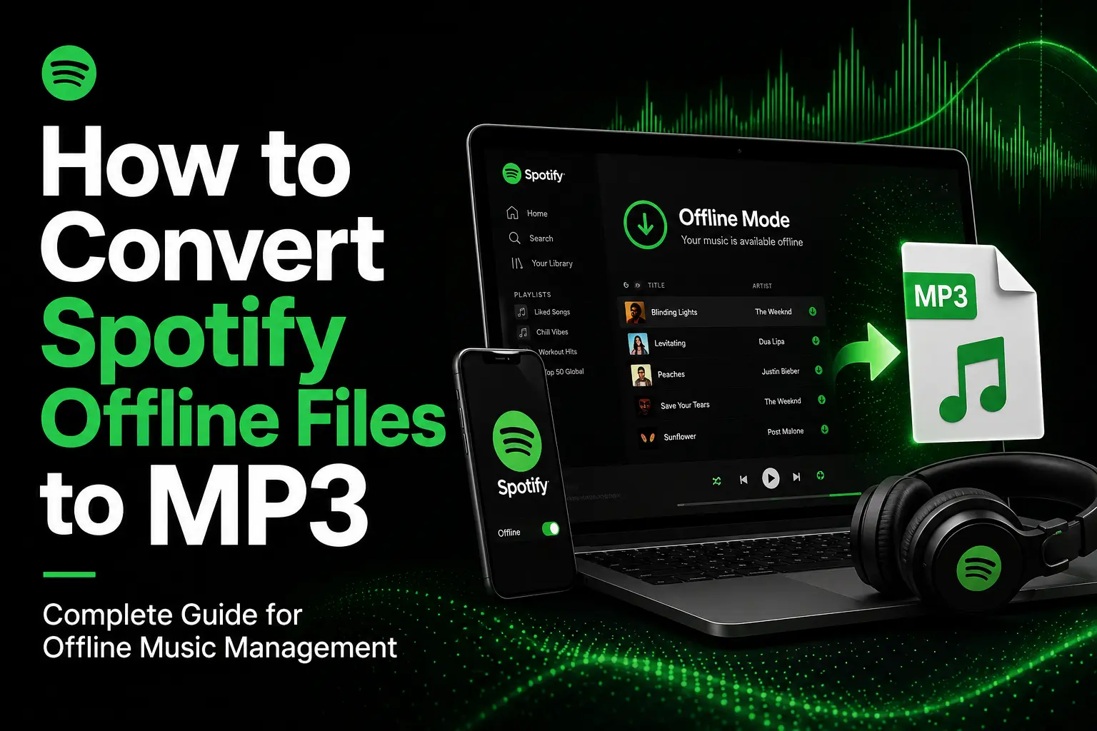 How to Convert Spotify Offline Files to MP3