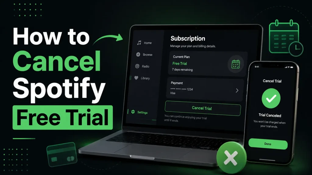How to Cancel Spotify Free Trial